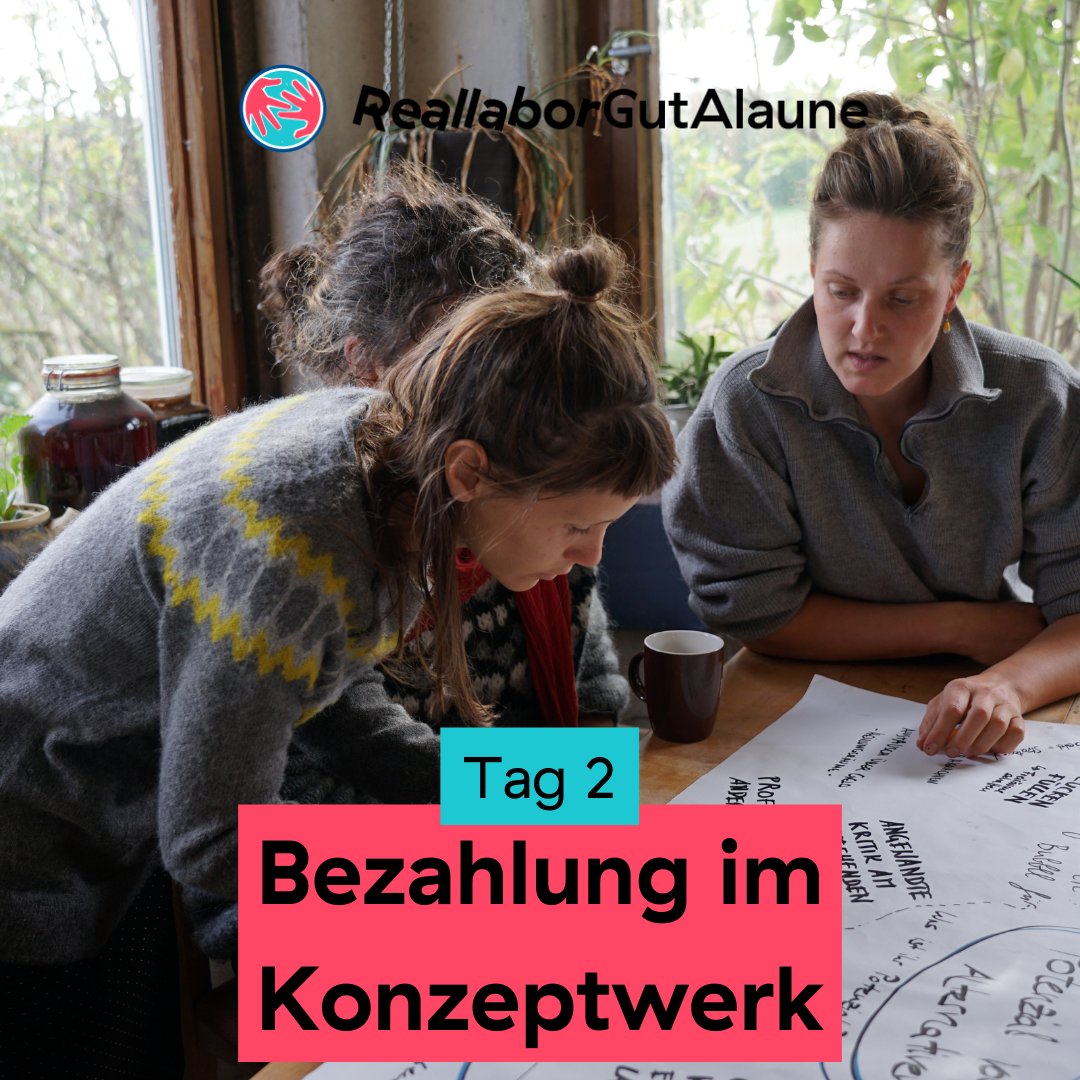 Thema heute: Geld in Gesellschaft beschäftigt. Wie beeinflusst unsere gesellschaftliche Position unsere Bezug zu Geld? Und welche Möglichkeiten haben wir als gemeinschaftsgetragene Projekte innerhalb der gesellschaftlichen Bedingungen unsere Utopien im Umgang mit Geld zu leben?