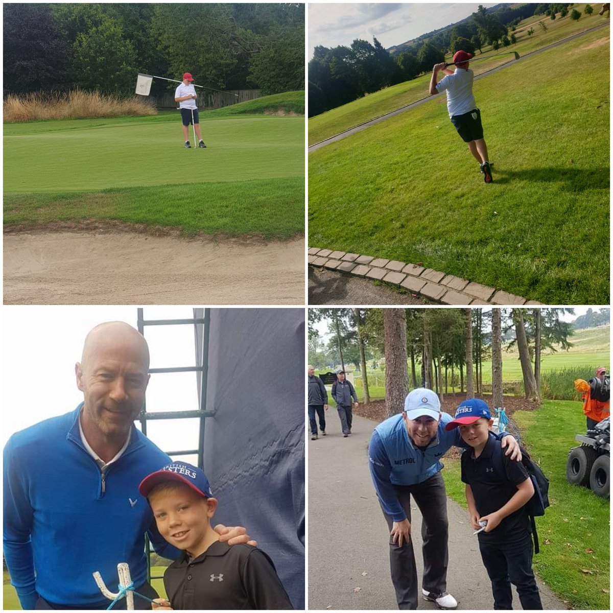 Leannec7176's tweet photo. @alanshearer @RamsayGolf the day @SmilesWizard fell in love with @CloseHouseGolf to now! https://t.co/fDralCAbhG