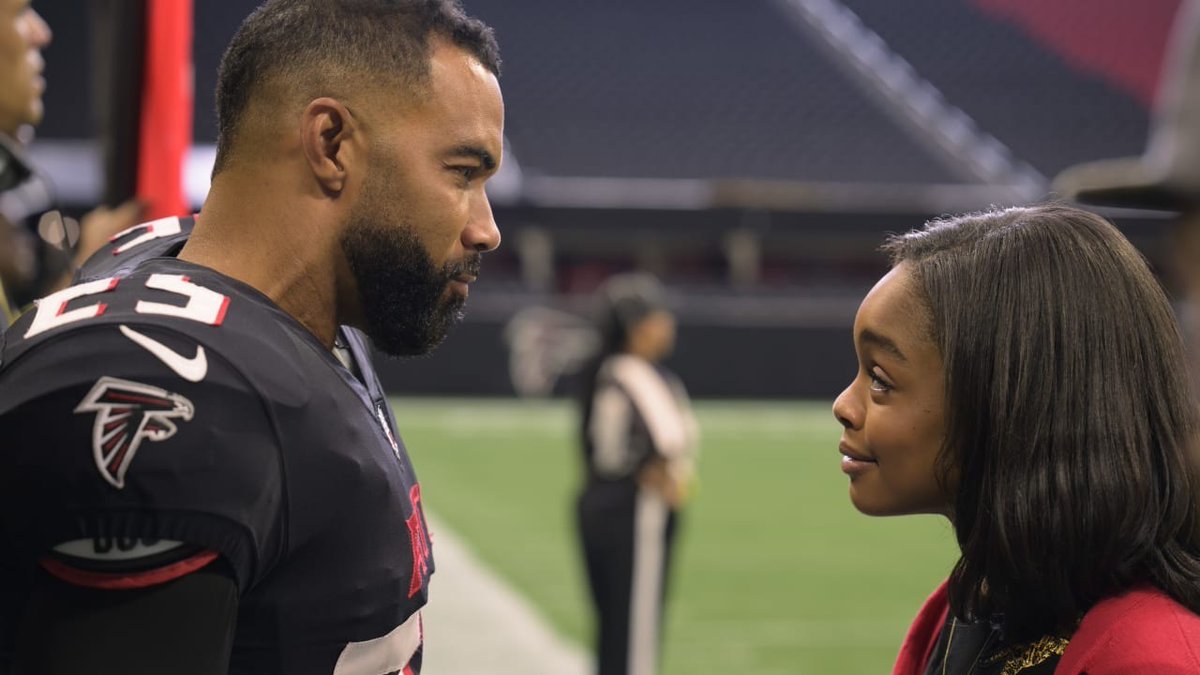 AtlantaFalcons's tweet photo. The Falcons will appear in a new fantasy sports film based at @MBStadium featuring Omari Hardwick, Marsai Martin and Kelly Rowland 🎥 

FANTASY FOOTBALL premieres on November 25.

Details: https://t.co/yISTYOBo8b https://t.co/toyEYvbAY4