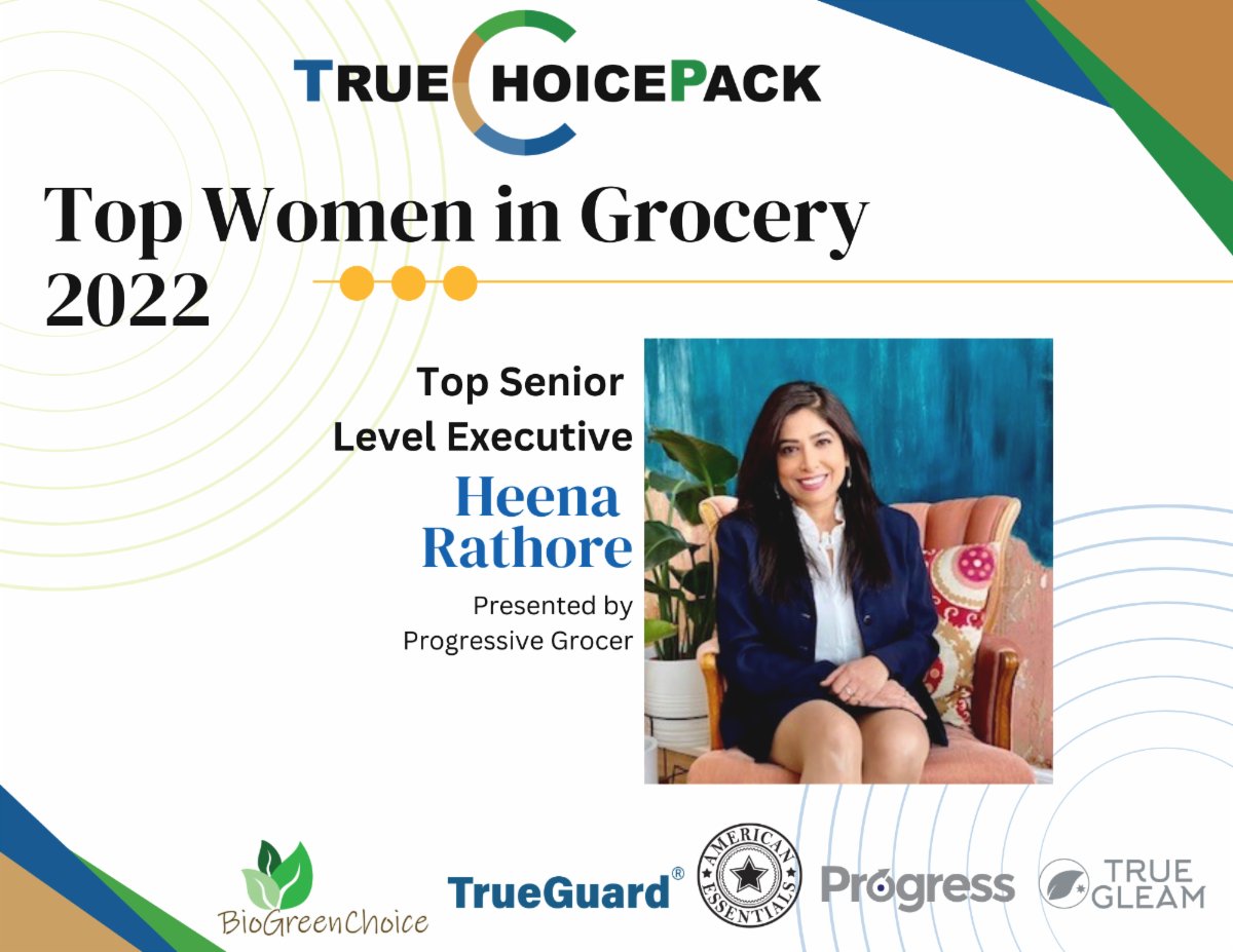 progress_ppe's tweet photo. We are proud to announce that our president and founder has been awarded one of the most prestigious honors in the grocery industry: 2022 TOP WOMEN IN GROCERY: SENIOR-LEVEL EXECUTIVES by Progressive Grocer! Heena is a second time recipient of this award due to her significant co https://t.co/wbmAzzgWfw