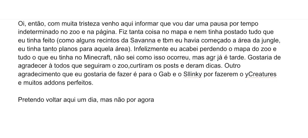 grzoogr's tweet photo. Aviso importante sobre o Zoo e a página https://t.co/WOXZTQMaap