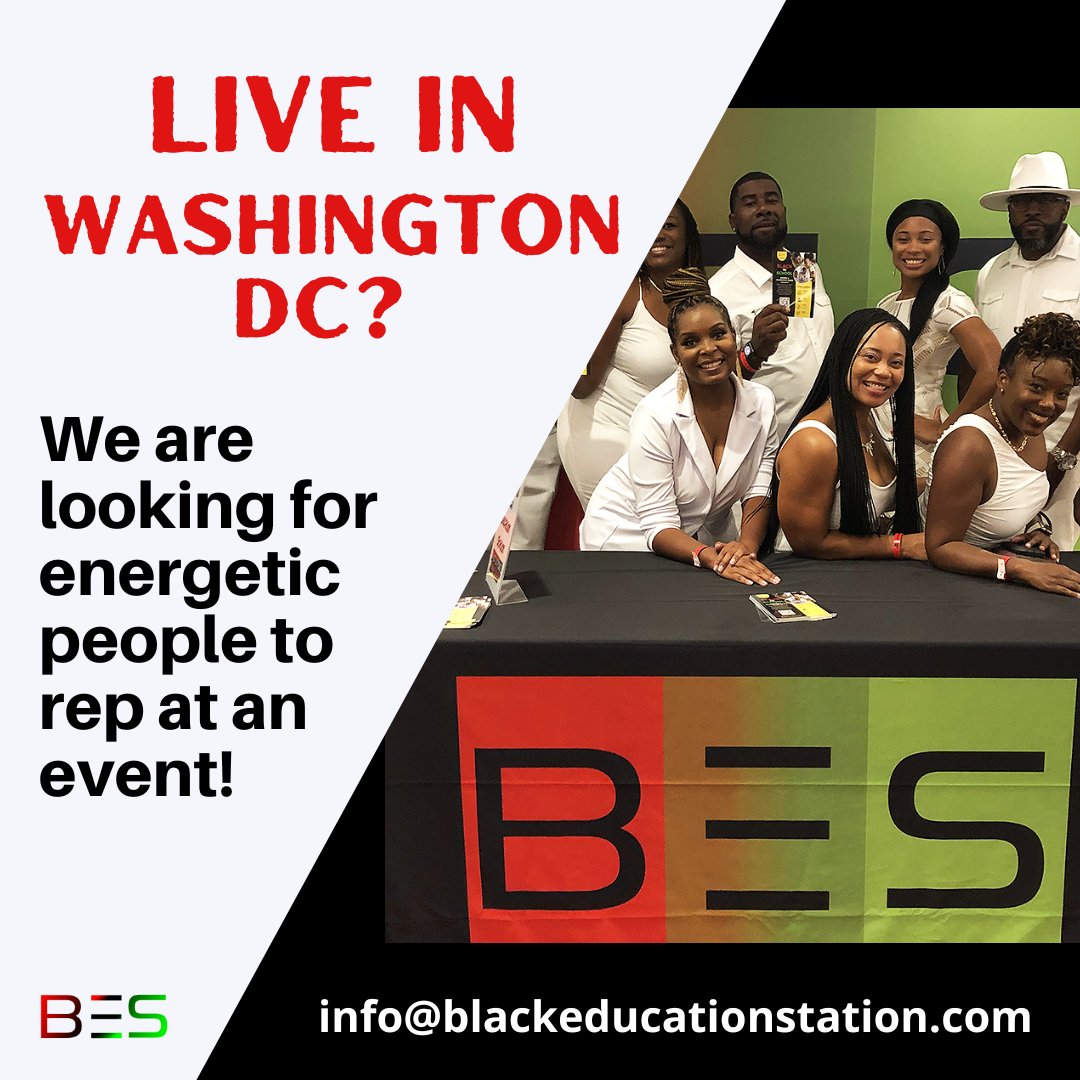 Hey BES fam! We'll be in DC soon for a huge educational event. Meet lots of powerful Black educators, parents and movers &amp; shakers. If you are in the area and want to join us, DM or email us. If not, SHARE with someone that would be a good rep! #washingtondc #bes