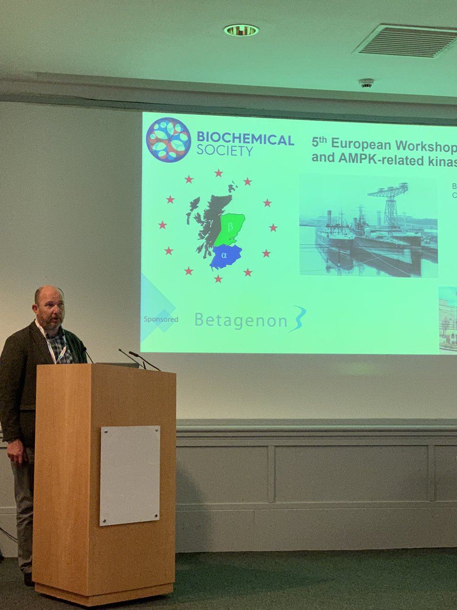 Scotland divided into the alpha, beta and gamma subunit - The AMPK workshop 2022 has begun… Excited to see the new scientific directions of AMPK research and meet collaborators and friends. #BiochemEvent @BiochemSoc