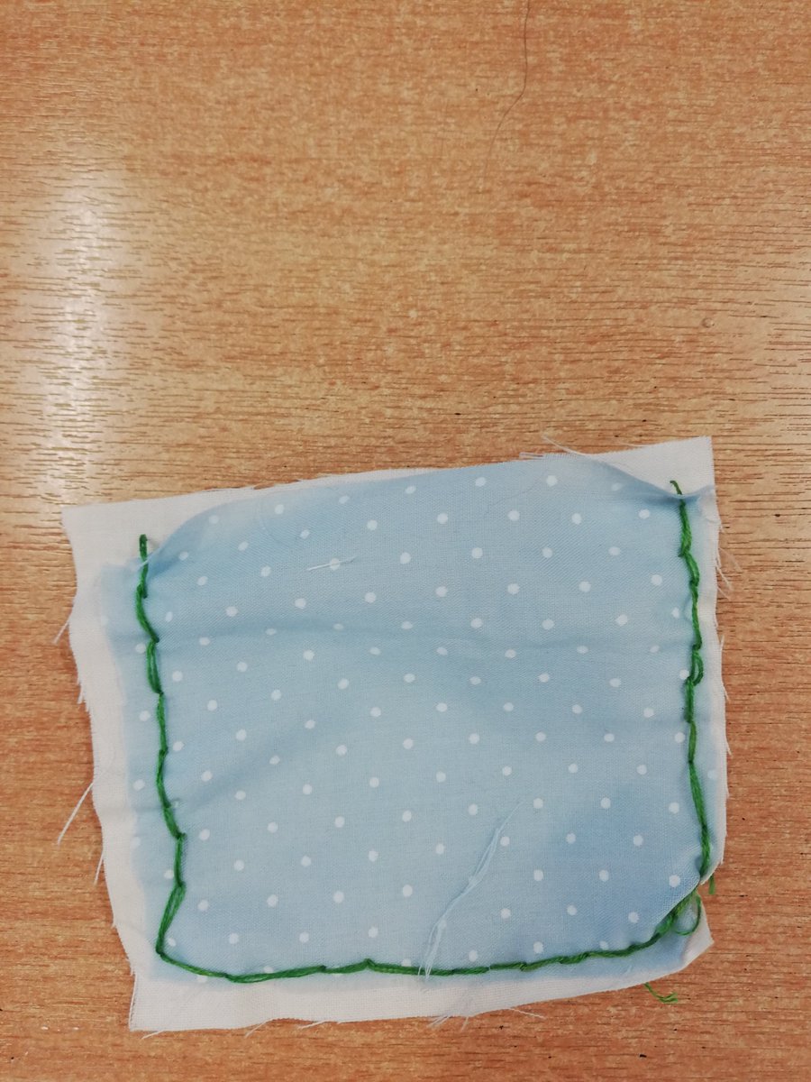 CundillMrs's tweet photo. Great back stitching at sewing club. https://t.co/z7eBdFlCWt