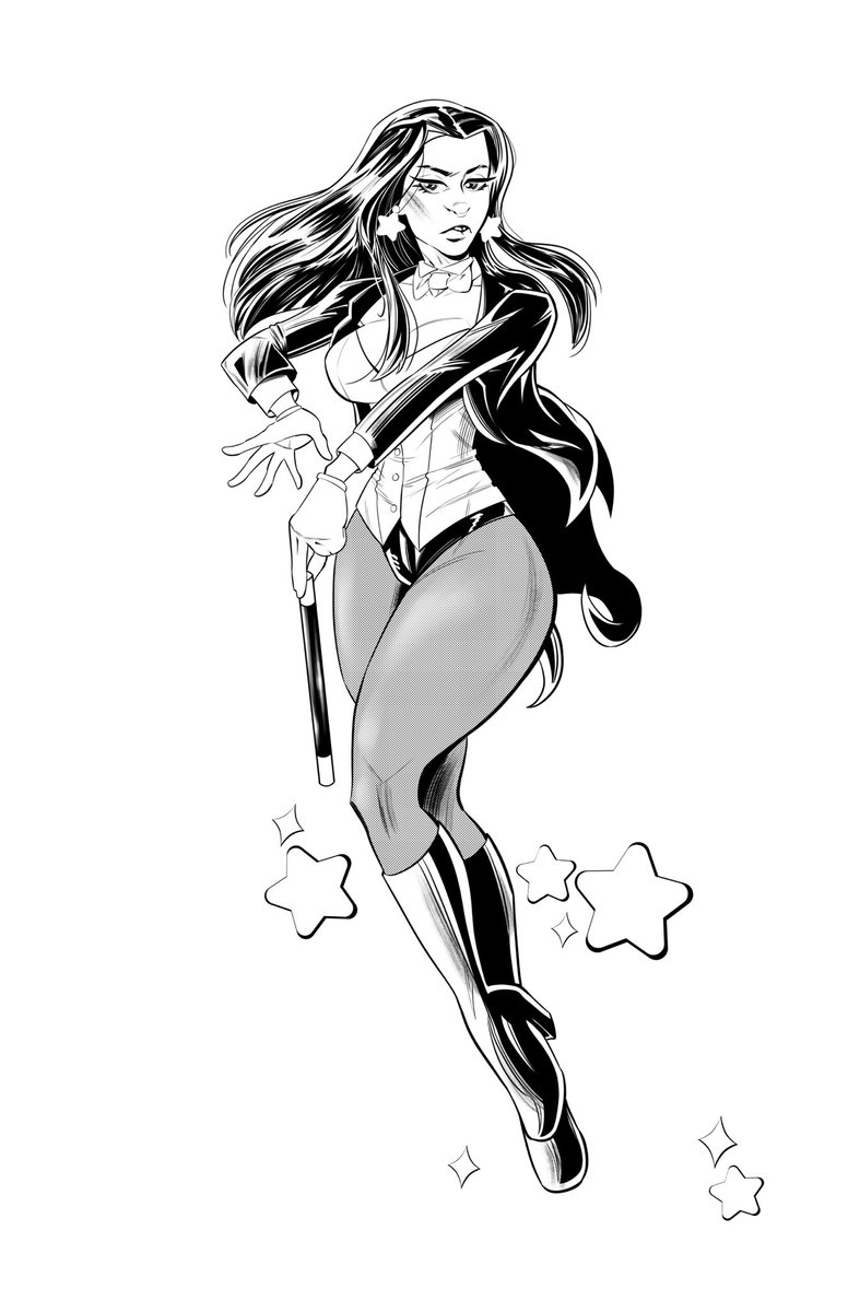 printfuego's tweet photo. Zatanna Young Justice ⭐️ 
#dc #dccomics #zatanna #youngjustice #justiceleugue #magic #ink #painting #art #draw #drawing #digitaldrawing #digitalart #digitalpainting #characterart #fanart #comics #comicart https://t.co/JNSU98BuFq