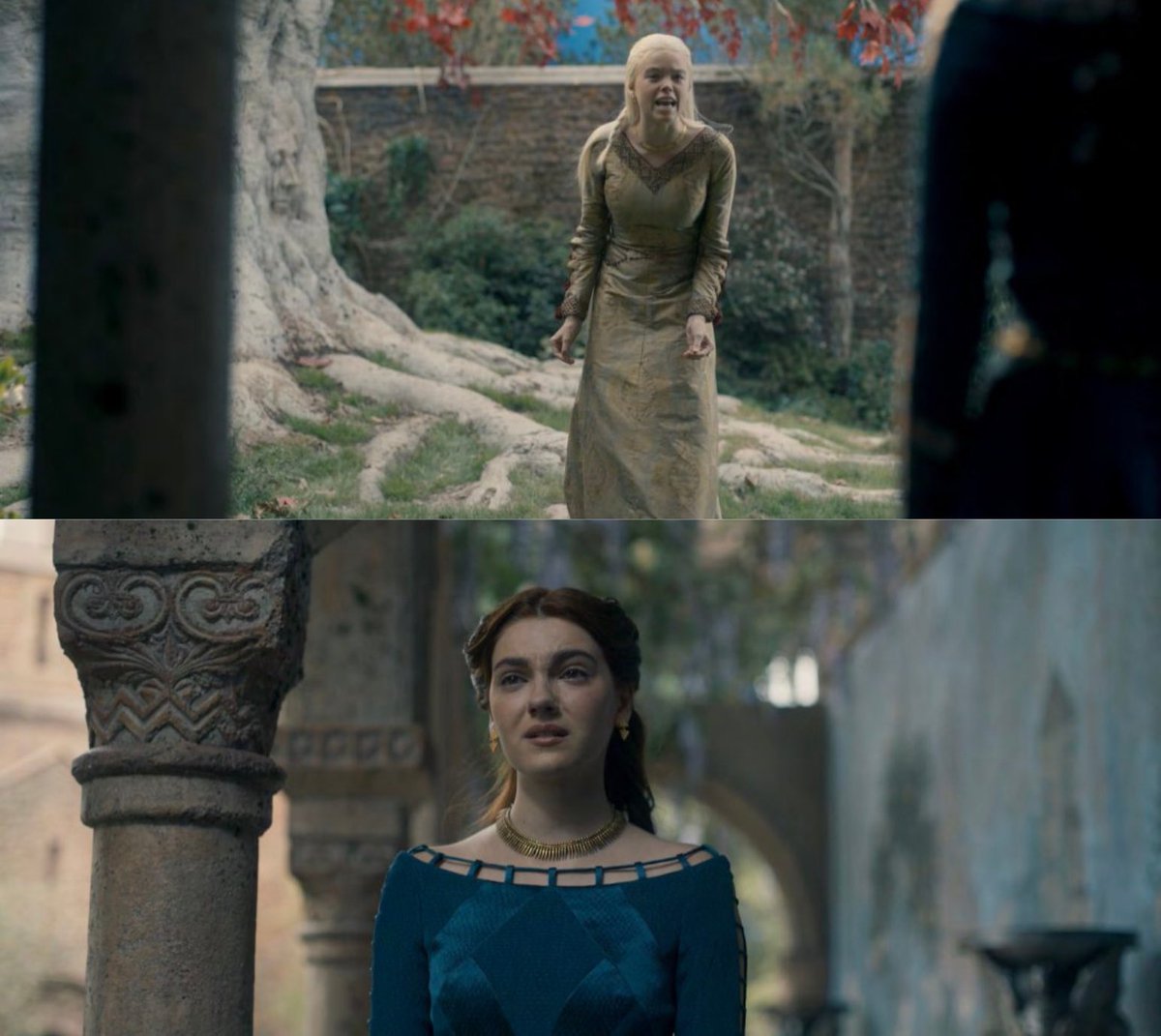 westerosies's tweet photo. Deleted #HouseOfTheDragon scenes so far:

• Lanea Velaryon claiming Vhagar in E2
• Confrontation between Rhaenyra &amp; Alicent after being betrothed to Viserys in E2
• Alicent preparation/wedding to Viserys in E2
• Daemon bisexuality in E6
• Daemon consoling his daughters in E6 https://t.co/oLdvwzne5S