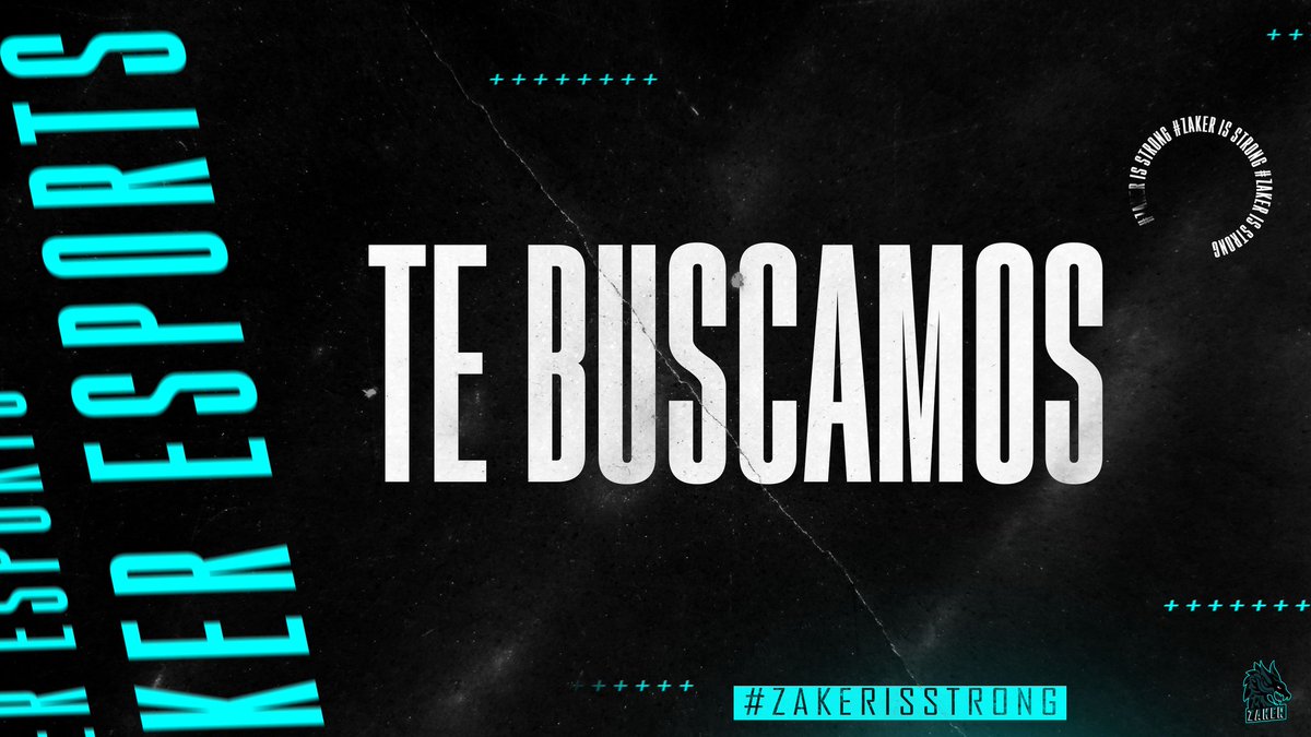 Por reapertura del equipo estamos en búsqueda de:

▫️ Jugadores
▫️ Staff

➡️ Requisitos:

▫️ Experiencia en competitivo 
▫️ No tóxico
▫️ Ser de SA 

ℹ️ Para más información enviar MD, ofrecemos pago para staff y jugadores💰

Rt y Fav se agrade de corazón