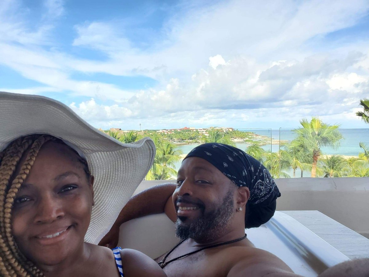I like to choose experiences over gifts. 48th birthday gift from my favorite guy included First Class Flights and an outdoor private balcony with an amazing view. Thanks, Love. #Thisis48 #Dreams #Cancun