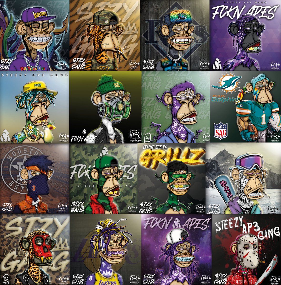 D_2_R_Designs's tweet photo. We are not the same #SteezyApeGang
#Dream2Reality #BryanVee #SagFam https://t.co/Ht7cuY2LQB