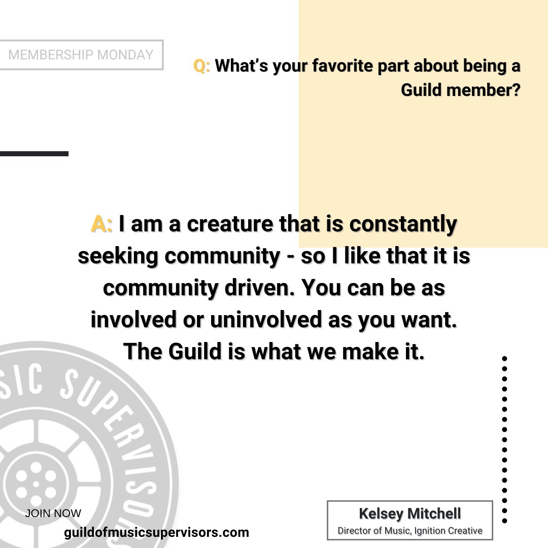 guildofmusic's tweet photo. 2/2
Come see #GMSMembershipFeature Kelsey Mitchell @MelseyKitchell speak at the “Everything You Wanted To Know About Trailers, But Were Afraid to Ask” panel this Saturday, October 1st, at the #GMSConference!
https://t.co/4EENn3XydN https://t.co/VbWi3gioZo
