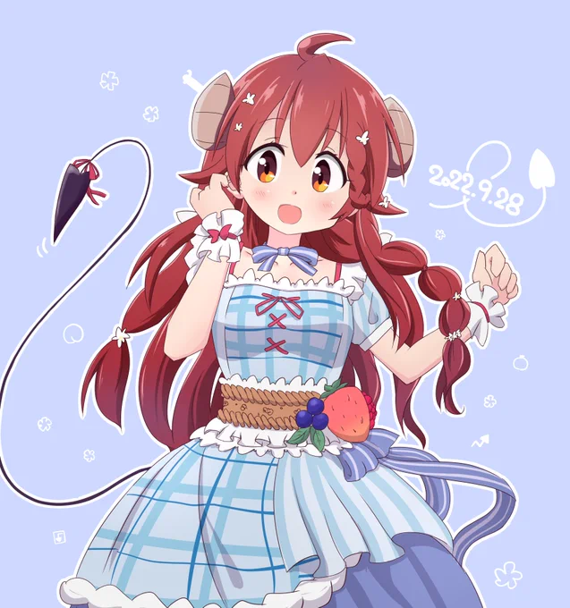 シャミ誕おめ～#まちカドまぞく#シャミ子生誕祭2022#吉田優子生誕祭2022 