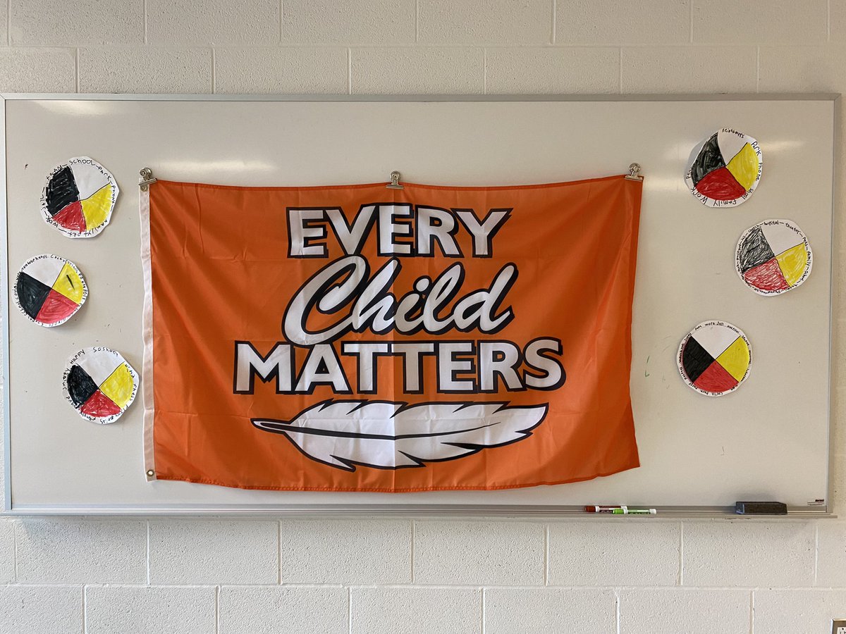 HydeParkPS's tweet photo. Learning about the 94 calls to action in the TRC is important. Putting learning into action is happening at Hyde Park. @SCDSB_Schools @SCDSBequity @FNMI_SCDSB https://t.co/eU1uIrOpFi