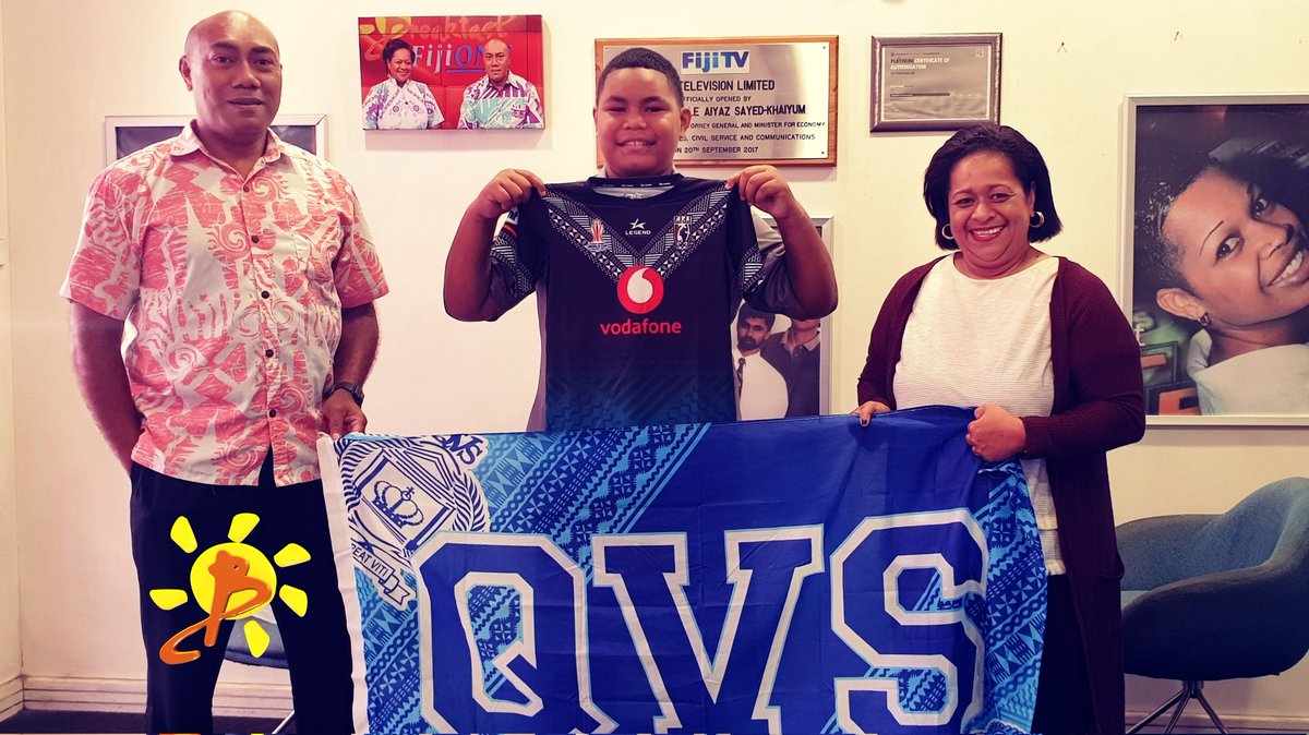 Congratulations Jacob Rova for winning our breakfast #FijiBati tshirt giveaway from Fiji National Rugby League this morning.

Fiji One is the official broadcaster to the #RLWC21 starting on October 15th.