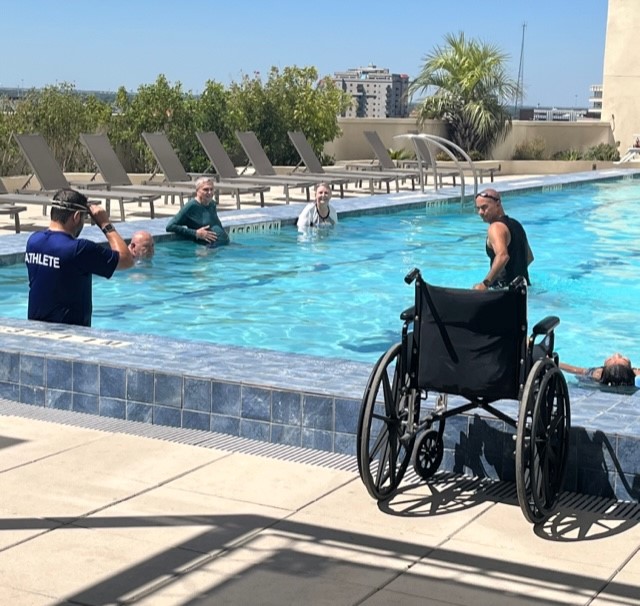 CascadeOrtho's tweet photo. We had a great time at the @opaf First Swim Clinic hosted by our partners at New Life Brace &amp; Limb! Thank you everyone that could make it. https://t.co/VO4mgCgWfe