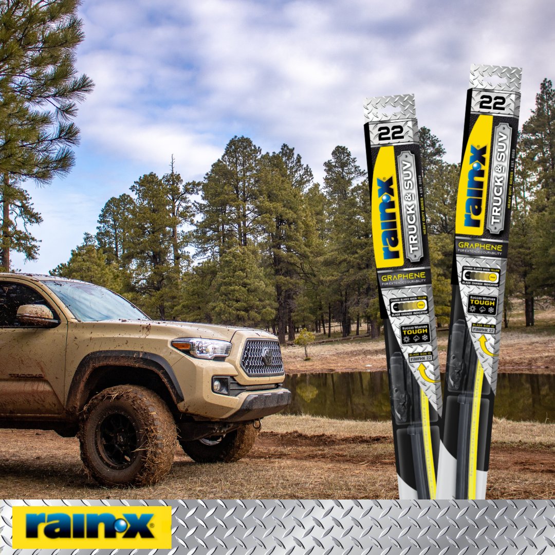 Official RainX on Twitter "It’s Bigger. Badder. Tougher. Ruggeder