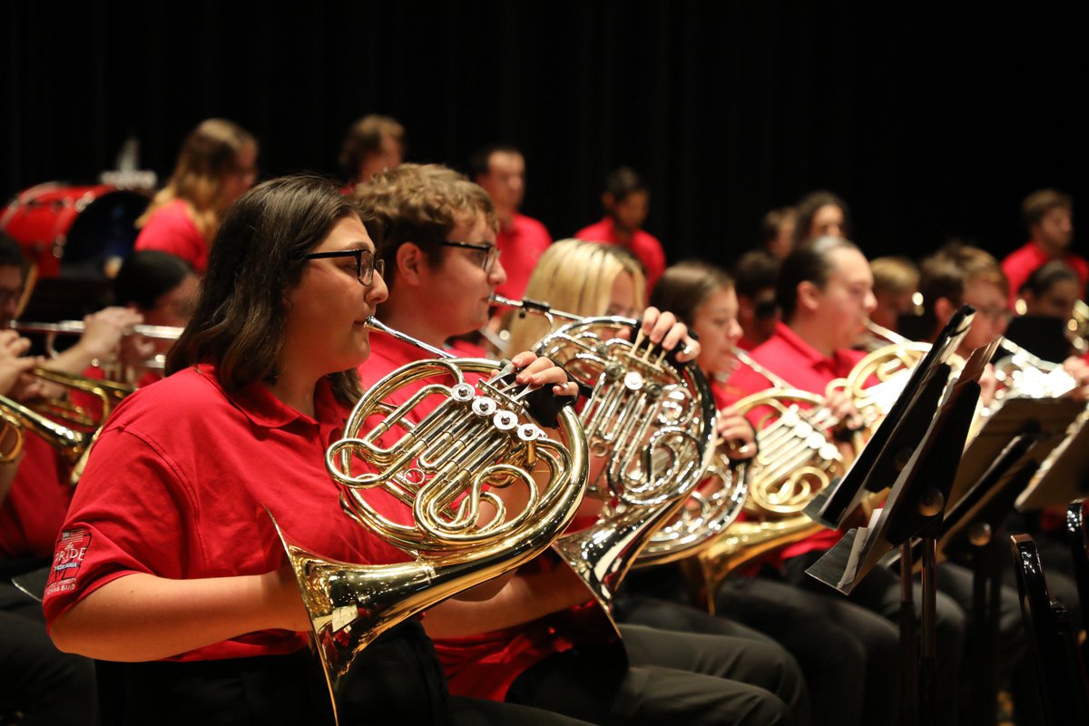 mansfieldu's tweet photo. The Mansfield Marching Band and Concert Wind Ensemble were formally invited to participate in London's New Years Day Parade and Festival in 2024 during a ceremony at Steadman Theatre on Tuesday.

Read more ➡ https://t.co/0CuSc2Q5U9 https://t.co/8Ao9jfyGgP