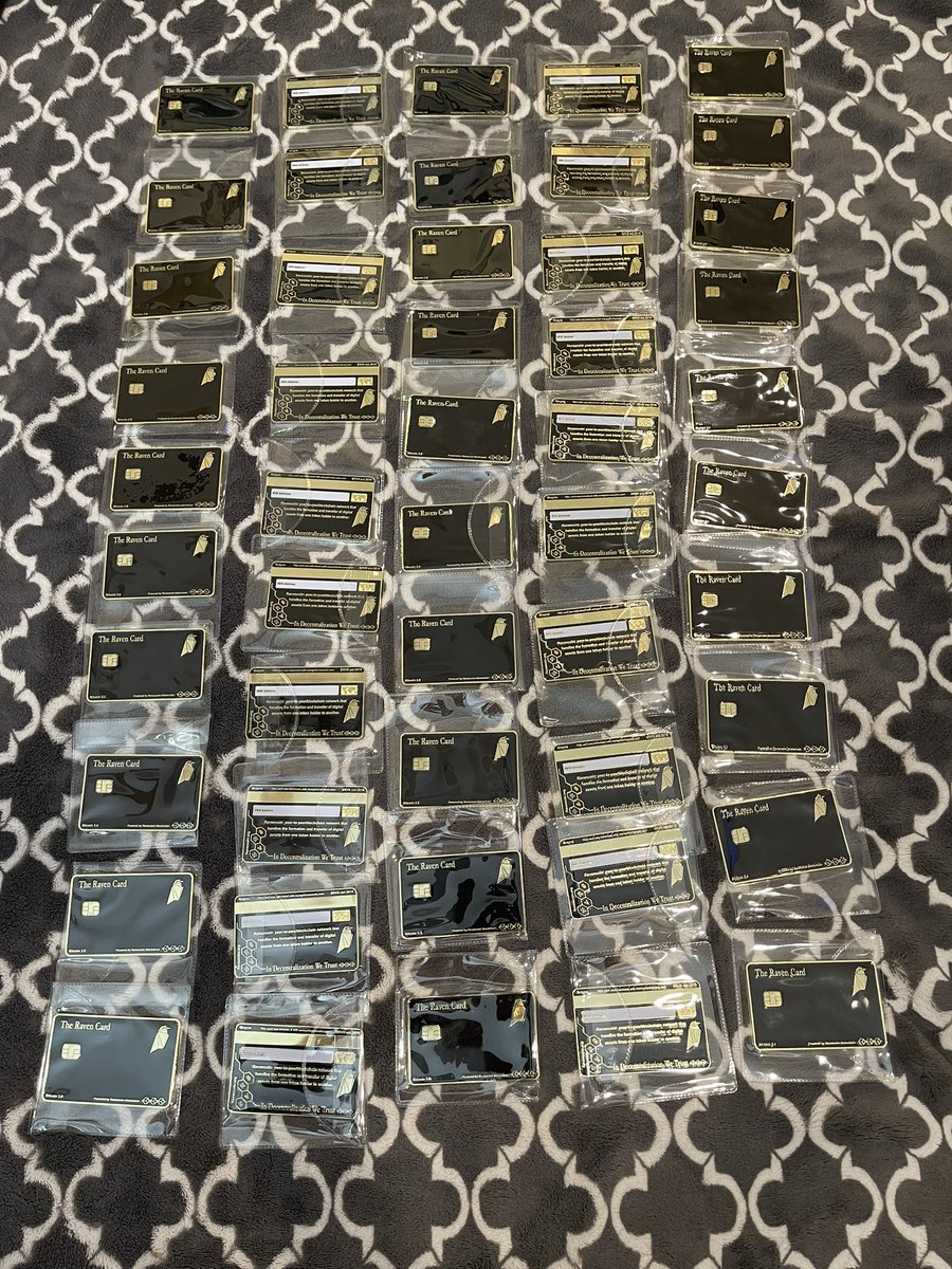 I want everyone to have a chance to have a card. 

Are you ready for a MEGA SALE! 

This will only happen once. 🚨

Stay tuned with 🔔 on. 

#Ravencoin𓄿 #NFT #TheRavenCard