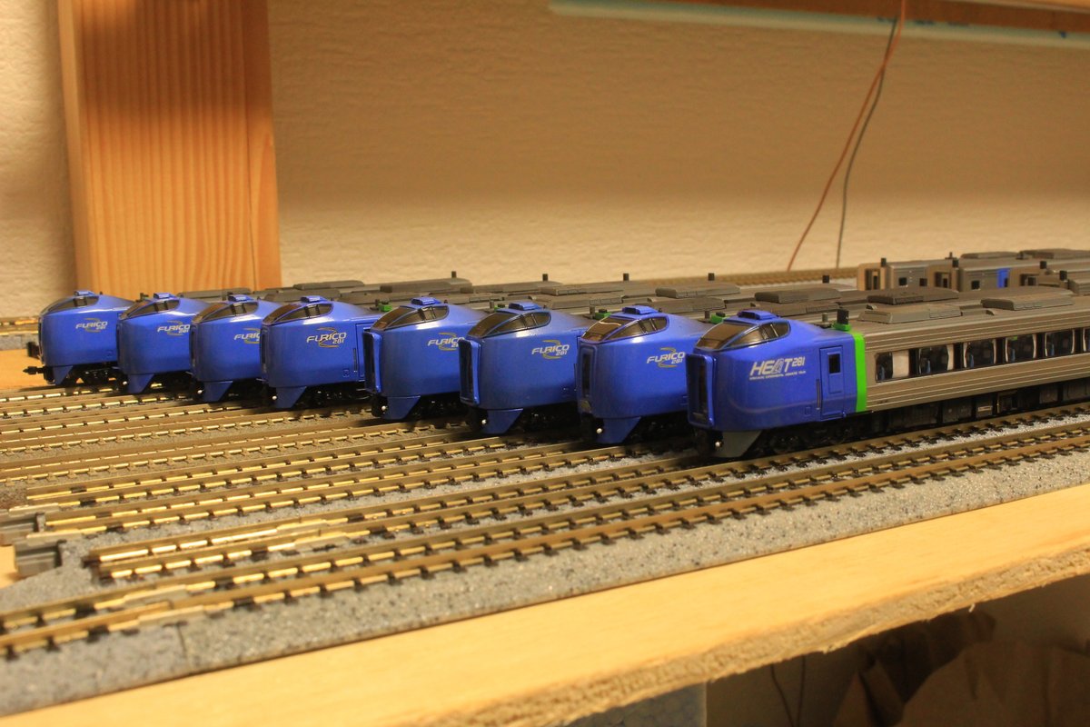 マイクロエースキハ281系スーパー北斗基本+増結 フル編成セット Nゲージ キハ281系 特急北斗が入線しました。MICROACE A6742 | NGaugeJP