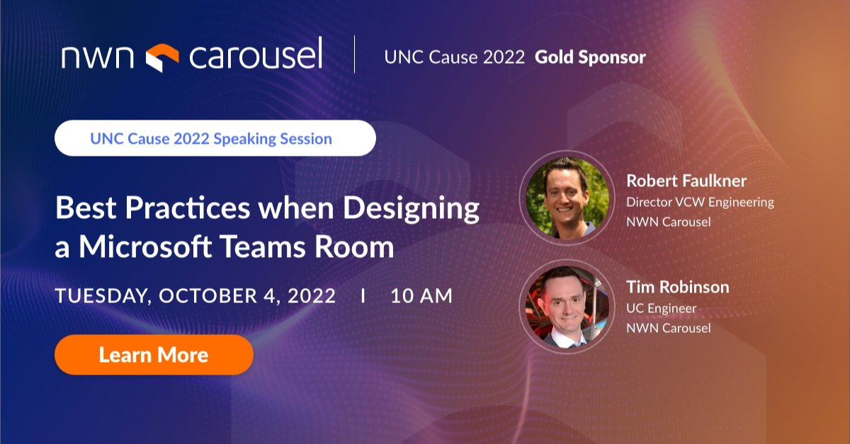 ssmeltzer7462's tweet photo. Microsoft Teams Rooms – Windows vs Android. Which Option is Best for Your Organization? Don’t risk it, learn the advantages! Join our speaking session in Charlotte, NC.

https://t.co/37dbPfNfuQ https://t.co/5QQgX08Sje
