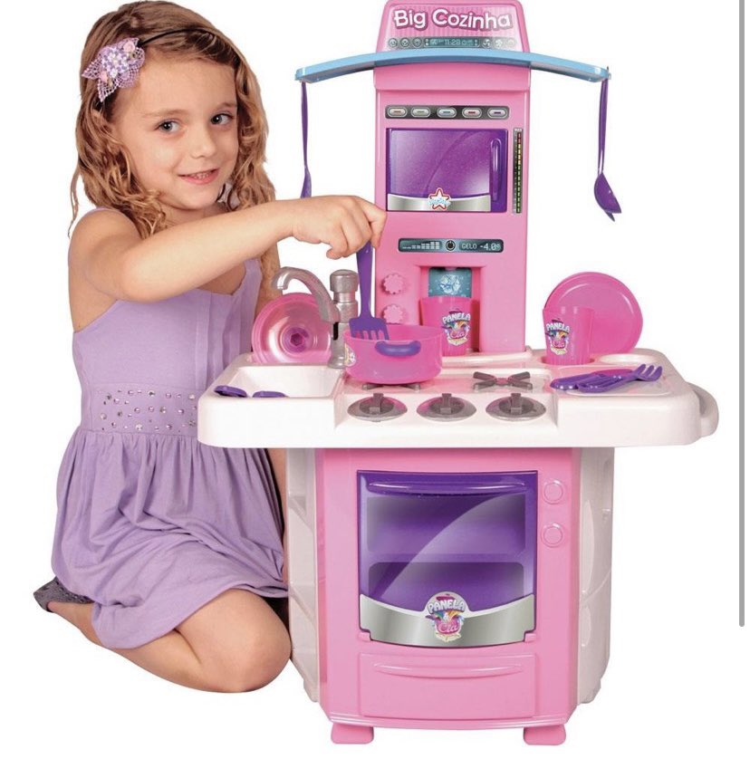 Big Cozinha 109,00 promoção limitada aproveitem pra garantir o presente de dia das crianças 😍 
Sai água de verdade 

shope.ee/foo0WRoAd