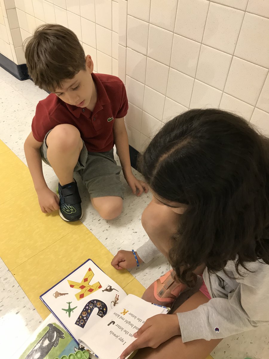 Cougar Buddies🌟 Younger students are so lucky to have fabulous 6th grade mentors! <a href="/Ms_Lilienthal/">HES Counselor Ms. Lilienthal</a> <a href="/haycockcougar/">Haycock Elementary</a>