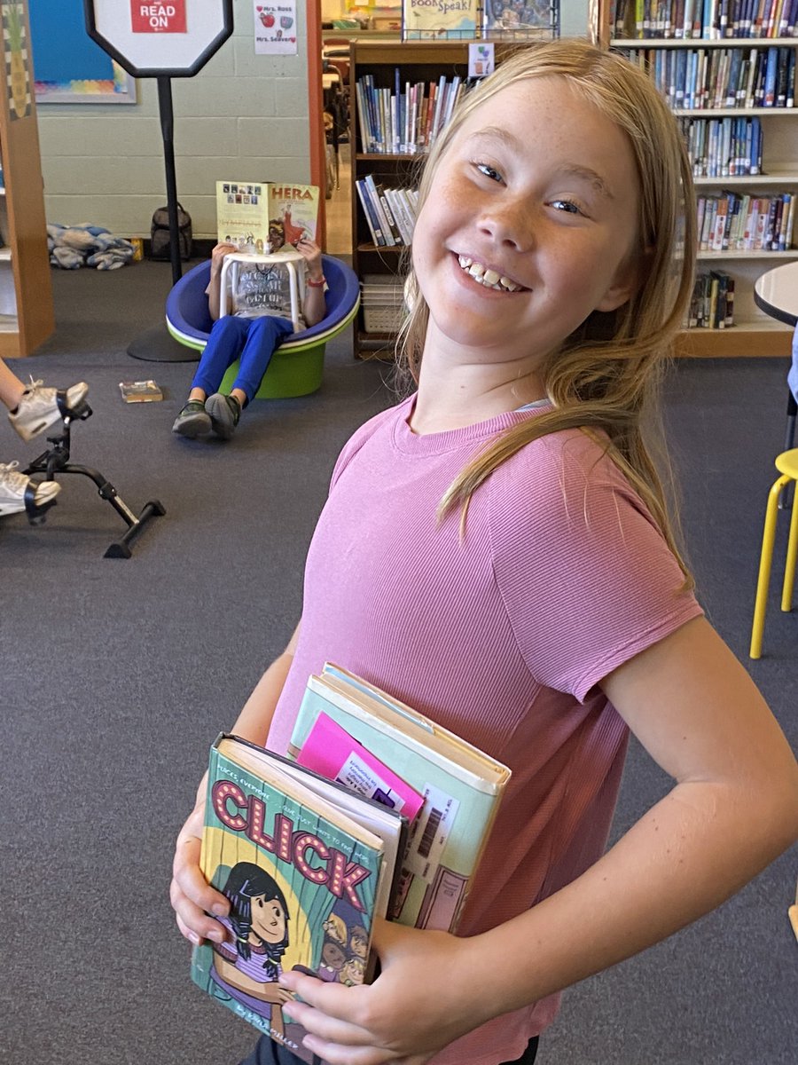 Ms_Johnsonrm20's tweet photo. We love spending time in the library! https://t.co/73EDkD2DRa