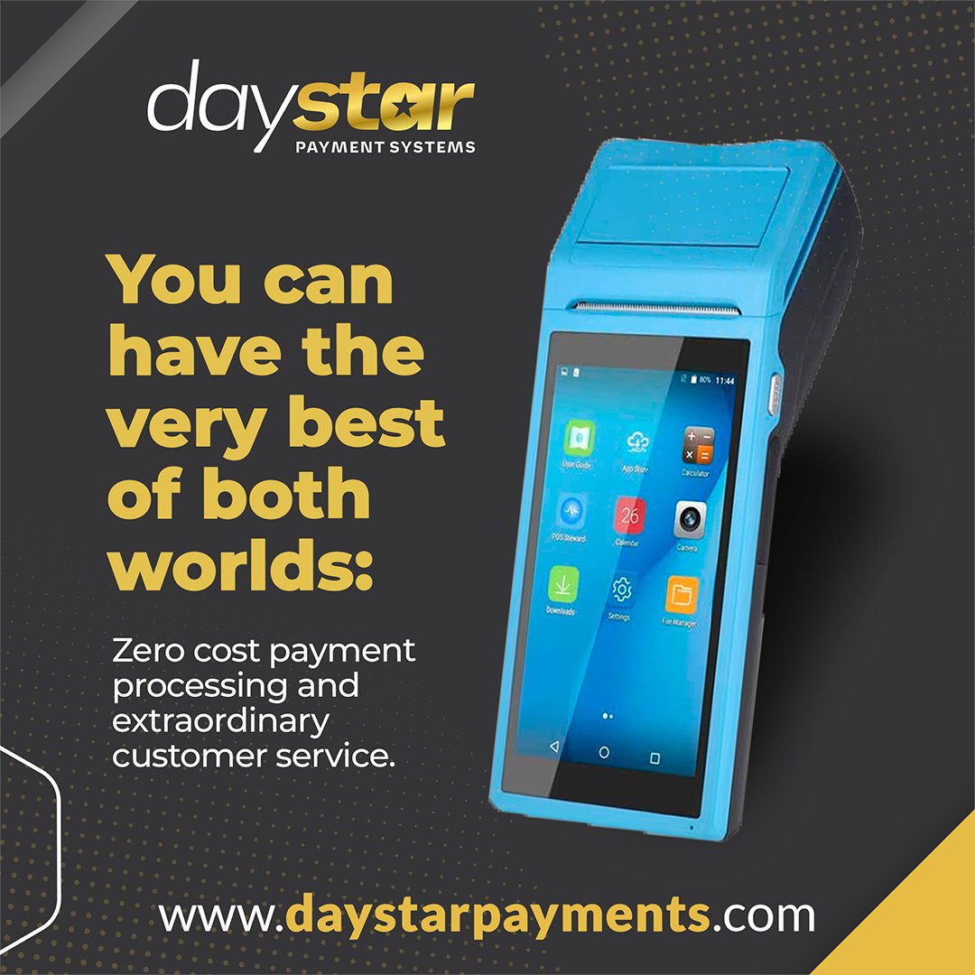 DaystarPayments's tweet image. You can have the very best of both worlds: Zero Cost Payment Processing and Extraordinary Customer Service. Oh, and we'll build your website for free too. Visit daystarpayments.com/zero-fee-progr… to start maximizing your profits.
#FreeProcessing #ZeroCostPaymentProcessing #POS #EComm
