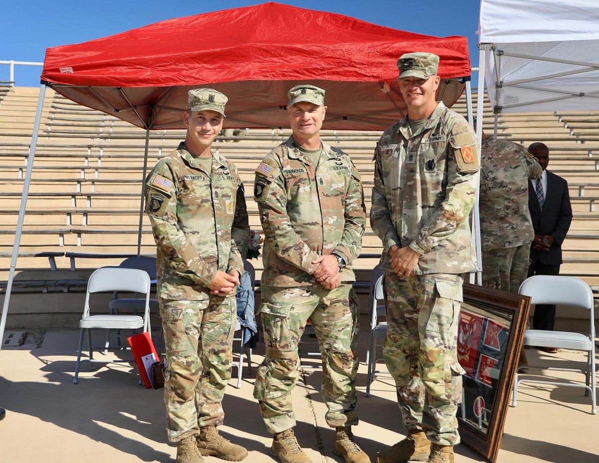 A special thanks to CSM Stephen Hammonds for his leadership and cohesive team he helped build in 1-14 FAR. We welcome CSM Michael Augustine and the experience he brings to the table for our “Steel Warriors”. #toughasdiamonds #phantomwarriors @officialftsill @iii_corps @7Fires3