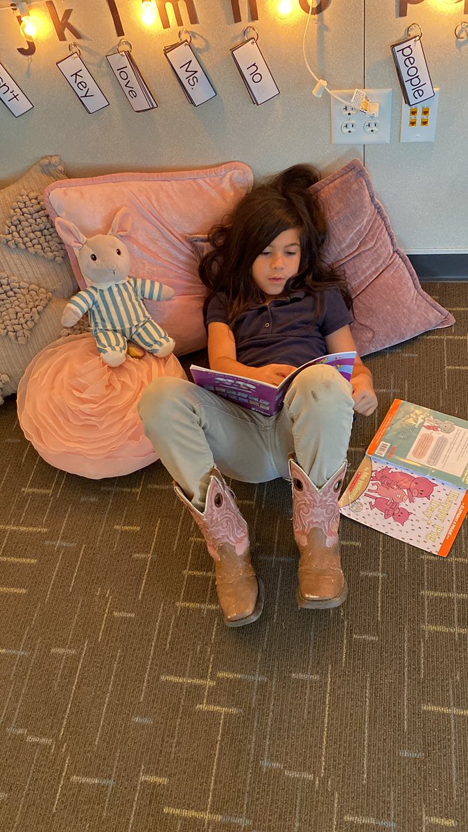 MrsMaddyStreet's tweet photo. Stuffy buddies have made their appearance…. reading rotations are now more peaceful than ever!😅 #WCSExcellence https://t.co/bAuTqlCEZh