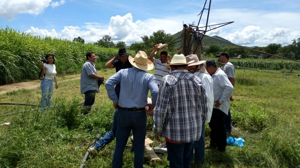 IMTA_mx's tweet photo. 🔷Iniciamos trabajos de instalación de otra unidad demostrativa con riego por goteo de baja carga en Valles Centrales de Oaxaca, que beneficiará a 3 comunidades y 400 productores de maíz, frijol, calabaza y chiles de agua.🏞️💧
Gracias @SEMARNAT_mx , @FloryCantoac y #COPUDA https://t.co/VphS0IlPXM
