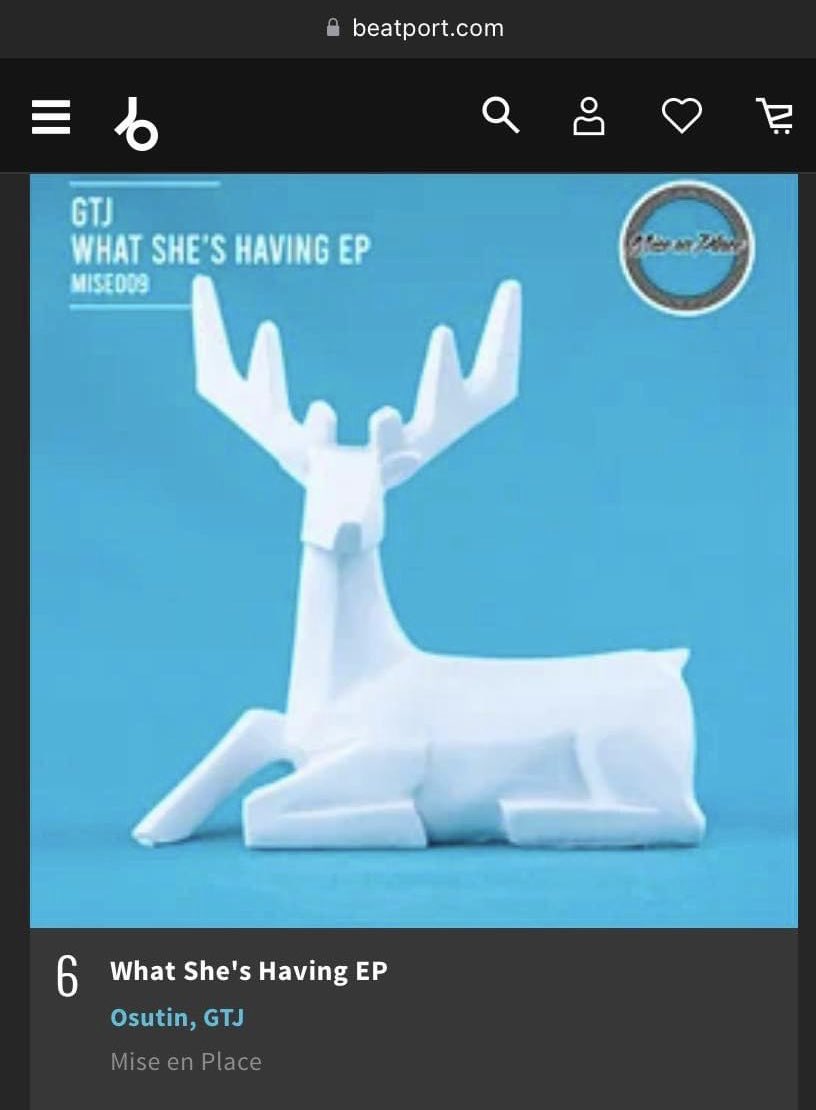 JimTacon's tweet photo. Made it to 6 on the Beatport Tech House EP chart! #beatport #techhouse https://t.co/2zhnO73wwp