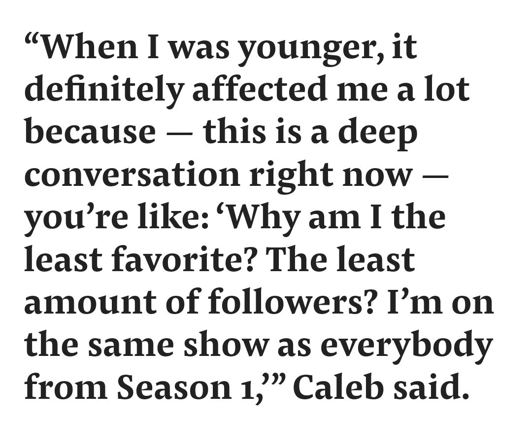 This is so fucked up I can not express enough how you people are going to hell. Caleb deserves better.
