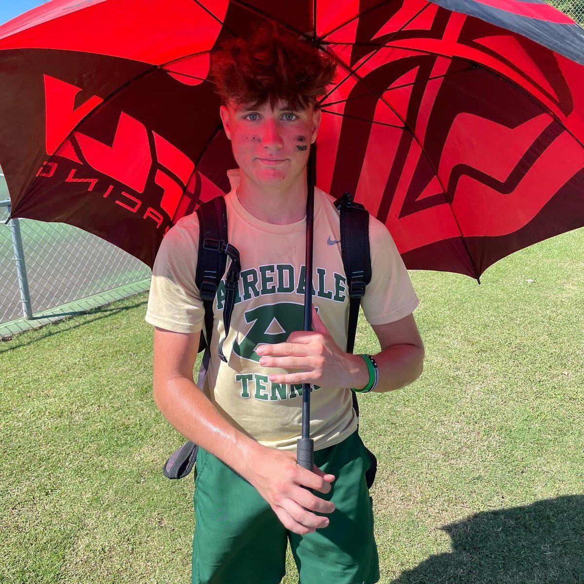 Congratulations to Logan Evans for his 3rd place finish in 5A West Boys Singles. Logan has earned himself a 3 seed in the 5A State Tournament on October 10 in Hot Springs. #AiredaleTennis #Only1Airedale