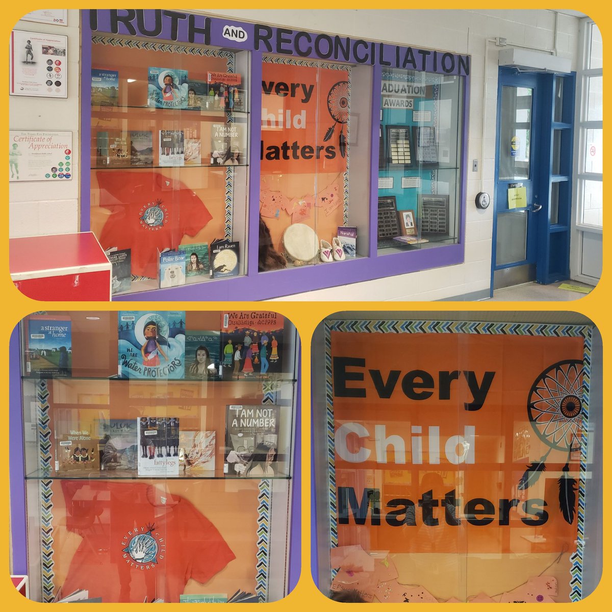 @brookhaven_ps @kwamelennon Brookhaven Public School is proudly preparing for Orange Shirt Day and National Day for Truth and Reconciliation this Friday September 30. Thank you to Ms. Anderson and Ms. Gyamfuah-Boakye for our school display. #OrangeShirtDay #EveryChildMatters