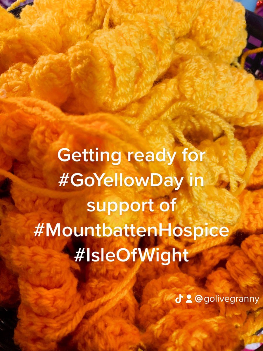 #goYellowDay #IsleOfWight #MountbattenHospice