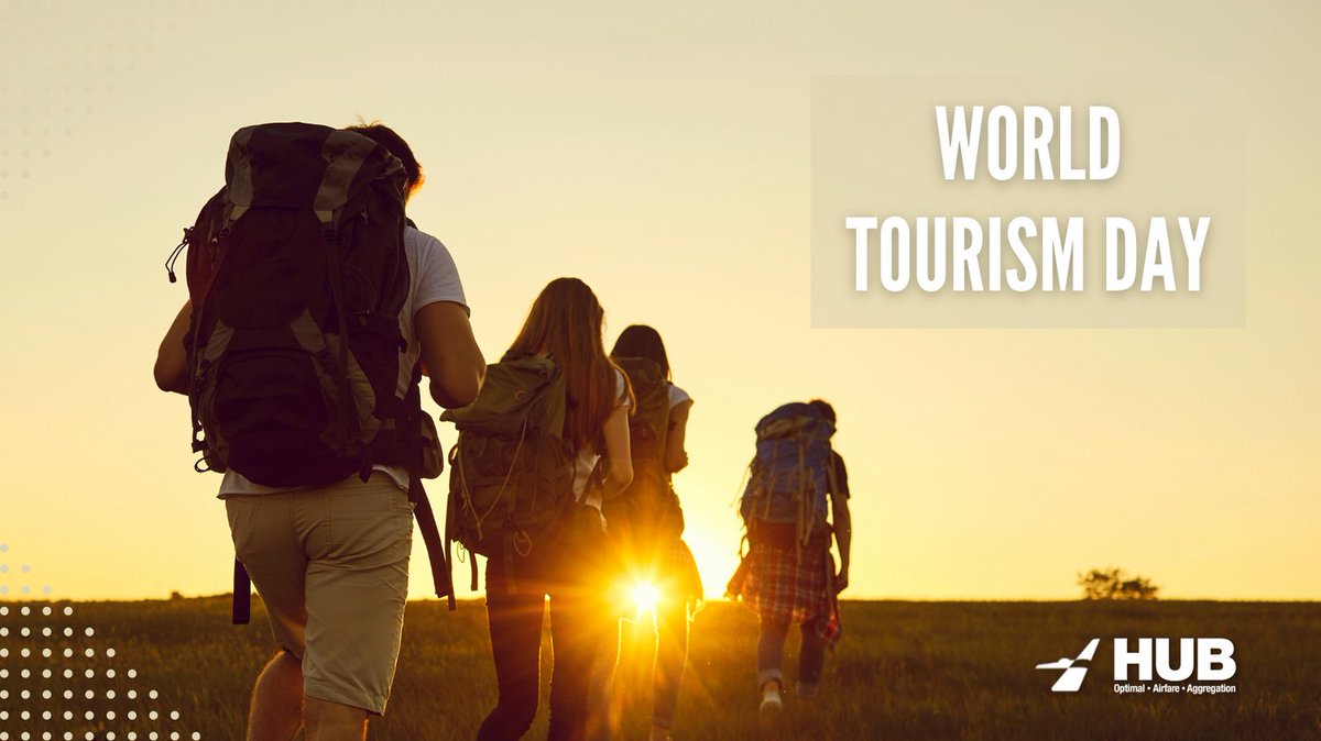 HubFares's tweet photo. Today we are reminded of why the industry we all know and love is so important to so many. Together let's celebrate the beauty of travel!

It's #WorldTourismDay! 

#travel #tourism https://t.co/Hmz38nD8J6