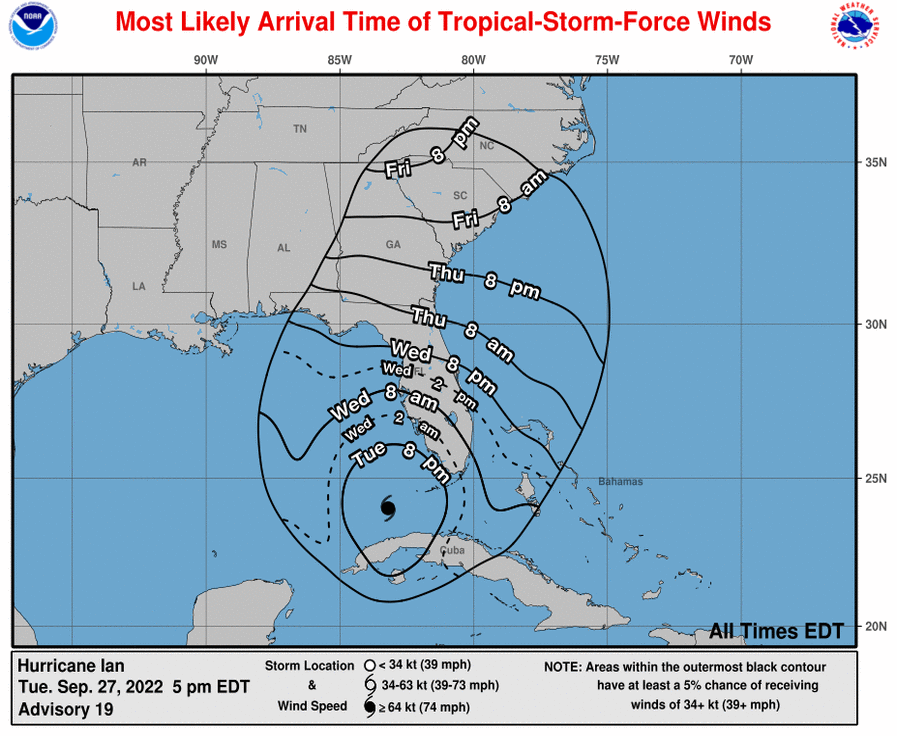National Weather Service on Twitter "Hurricaneforce winds are expected in the hurricane