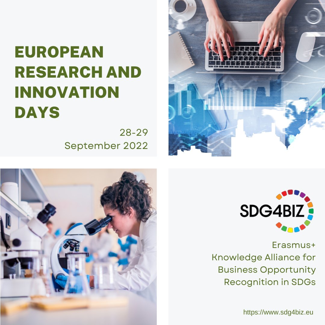 sdg4biz's tweet photo. European Commission’s annual flagship Research and Innovation event, bringing together policymakers, researchers, entrepreneurs and the public to debate and shape the future of research and innovation in Europe and beyond. https://t.co/YfmiyIBiGb