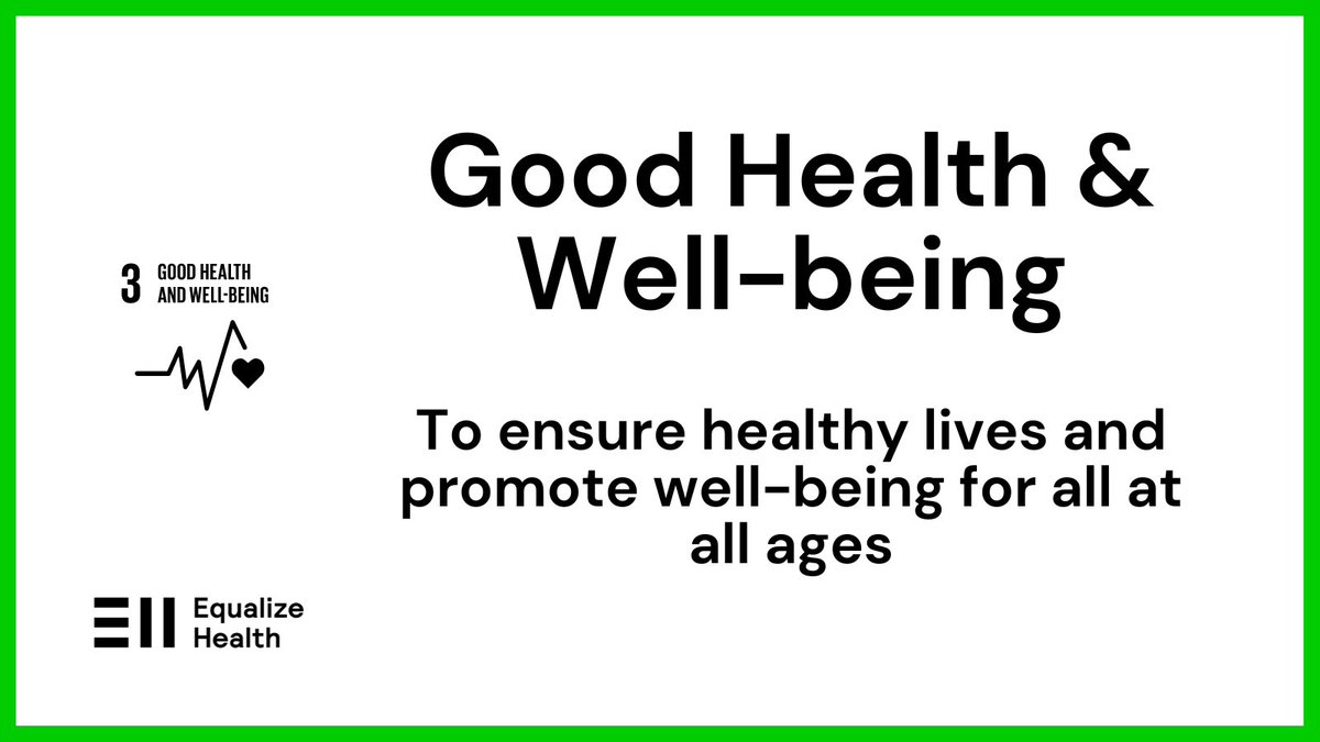 Ending preventable maternal and neonatal deaths is at the core of the #SDGs third objective of ensuring healthy lives and promoting well-being for all ages, where all children across the globe reach their fifth birthday and no woman dies as an outcome of pregnancy or childbirth.