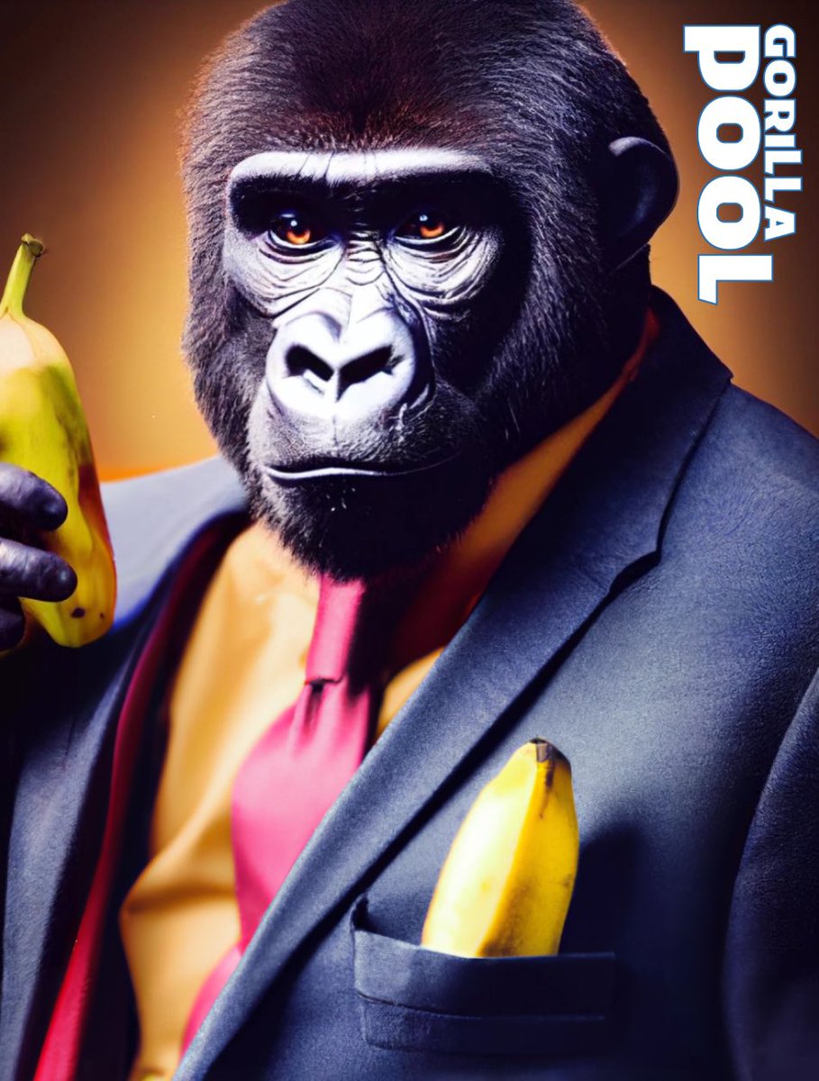 🍌🍌🦍 Get ready to PEW PEW 🦍🍌🍌 Like / RT / Follow / Put your @handcashapp below 🔫 Everybody gets pew'd And check out this week's 1-of-1 Poster-style NFT at tinyurl.com/GorillaPoolNFT… 👀 Bananas are what happens when preparation meets opportunity