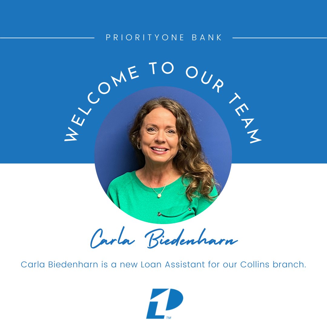 Welcome to PriorityOne, Carla!