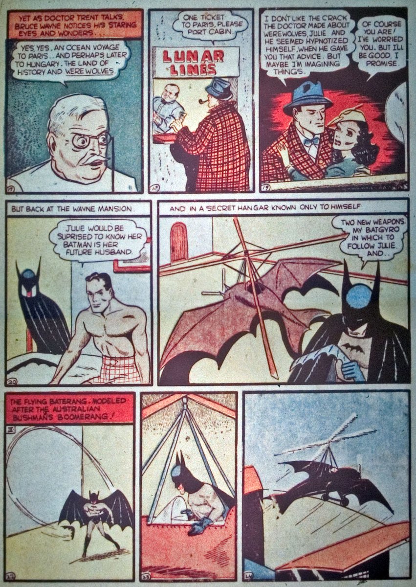 ScribeOfTheBat's tweet photo. First appearance of #Batman's most iconic tool! https://t.co/8c4WwbmGyW