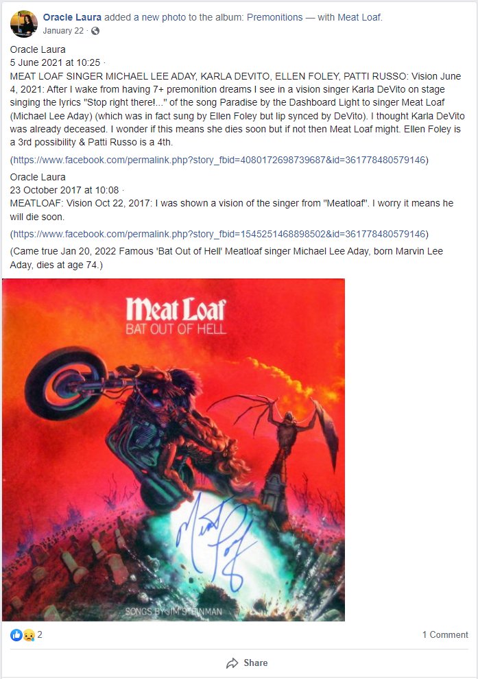 Happy Birthday Meat Loaf!    