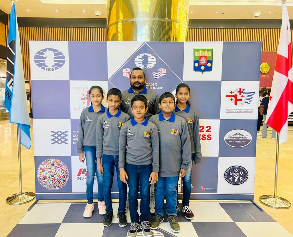 ChessSri's tweet image. FIDE World Cadets Chess Championships 2022 - Batumi, Georgia #slchess @fide_chess #slchess #youth #chess