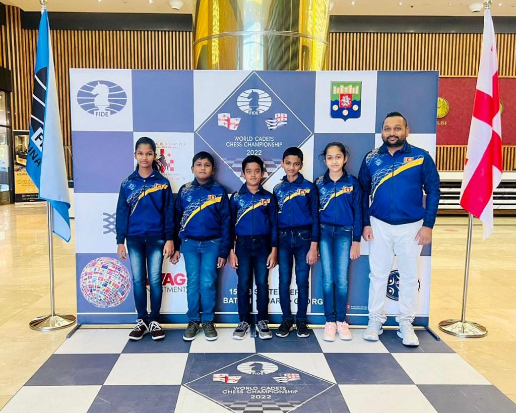 ChessSri's tweet image. FIDE World Cadets Chess Championships 2022 - Batumi, Georgia #slchess @fide_chess #slchess #youth #chess
