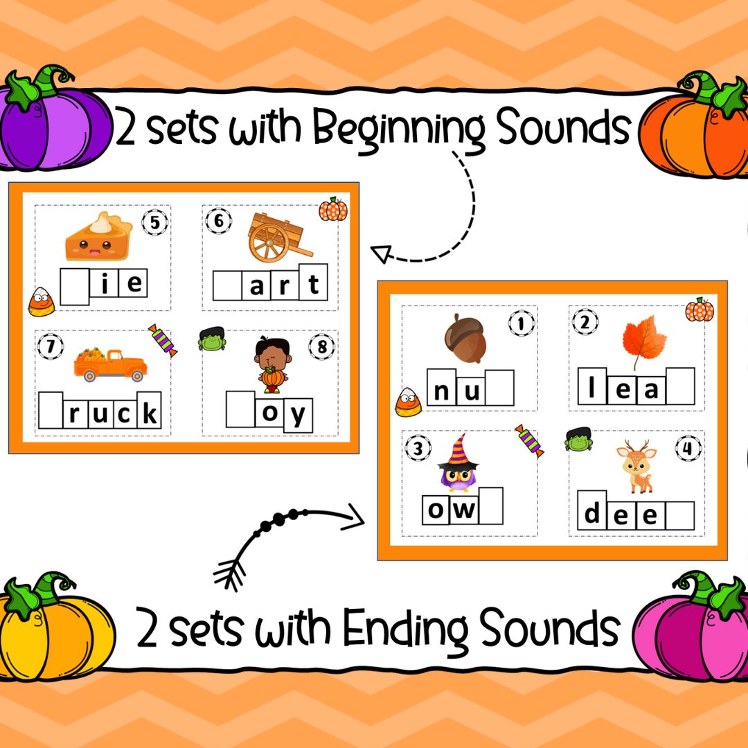 SparklingOC1's tweet photo. Beginning &amp; Ending Sounds Halloween Write the Room Activity Find it here: https://t.co/s8vuMy12tJ #Halloween #teachertwitter #phonics https://t.co/G9DROWAfoV