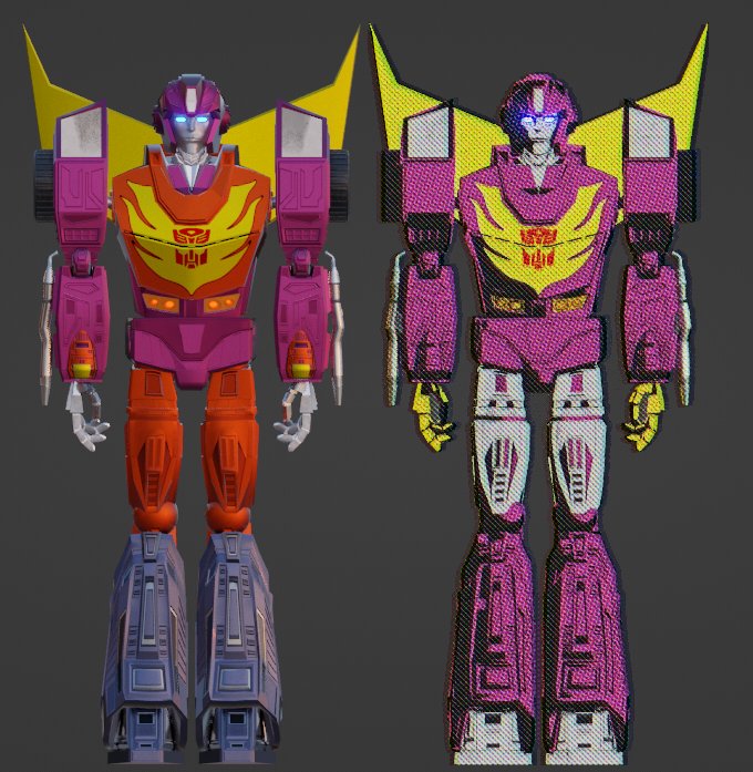 jamman217's tweet photo. Toon vs Marvel. Only one survives.
#maccadam #transformers #transformers3d #g1hotrod #rodimus #regenerationone https://t.co/C5TGi9Yt7I