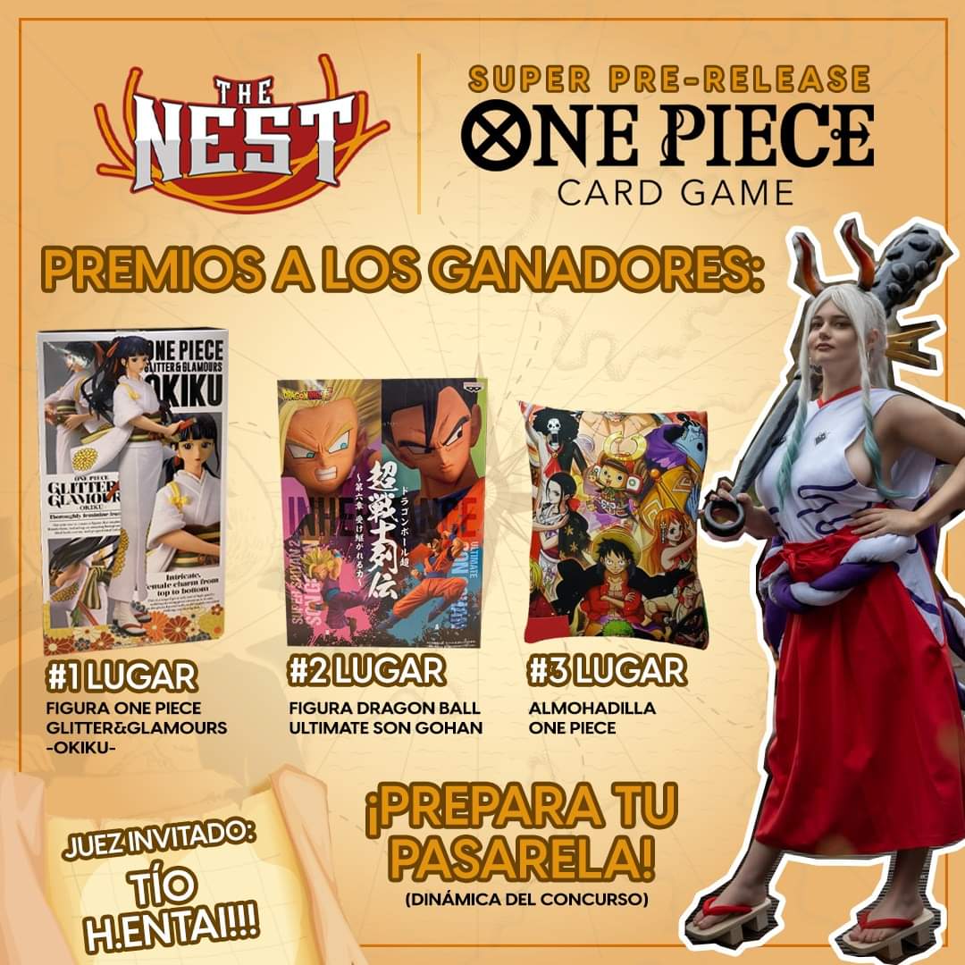 BraveBirds_gg's tweet photo. ¿Les gusta el cosplay? ¿Tienen listo su atuendo de la franquicia? Bueno, esta es su oportunidad de participar en el concurso-pasarela dentro de la celebración del #SuperPreRelease #OnePieceCardGame que les tenemos para ustedes. Inscripciones y más información por mensaje privado. https://t.co/DAzdaDXbzM