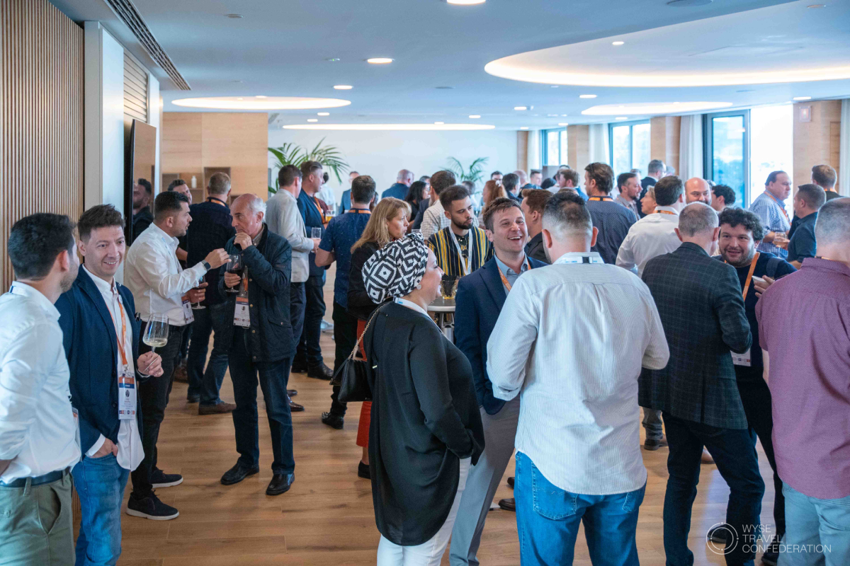 WYSTC's tweet photo. Thank you to @InterExchange for sponsoring the @WYSETC Members Reception! A great start to #WYSTC 2022 💪
#youthtravel #studyabroad #workexperience #workandtravel #internships #hostels #toursandactivities #languagetravel #j1visa #culturalexchange https://t.co/6ObLRfxdYg