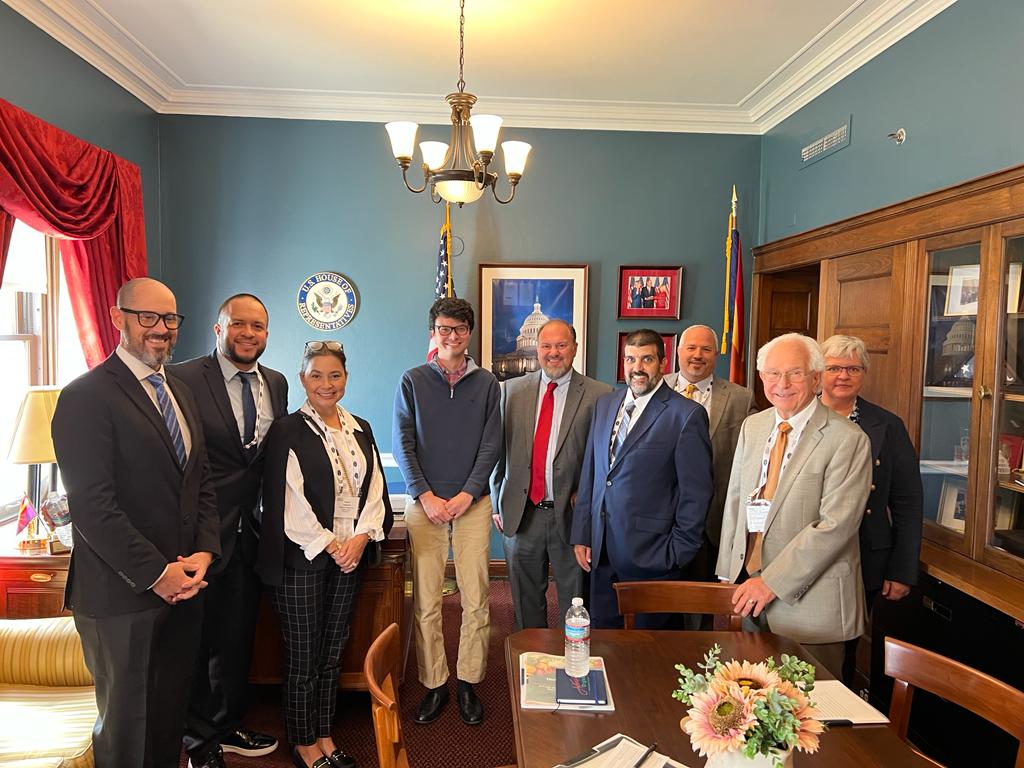 FreshProduceAA's tweet photo. The FPAA had a great day of meetings with AZ Members, including staff from Congressman O’Halleran, Congressman Schweikert, and Congresswoman Lesko’s offices, as part of the @IntFreshProduce Washington Conference.
#PowerofFresh @_PerfectProduce @CiruliBrothers https://t.co/lIkadQuNli